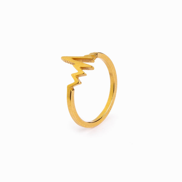 Rhythm Of Love Ring - Gold