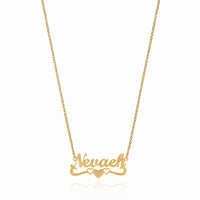 Customised Name Pendant Chain - (Font 7)