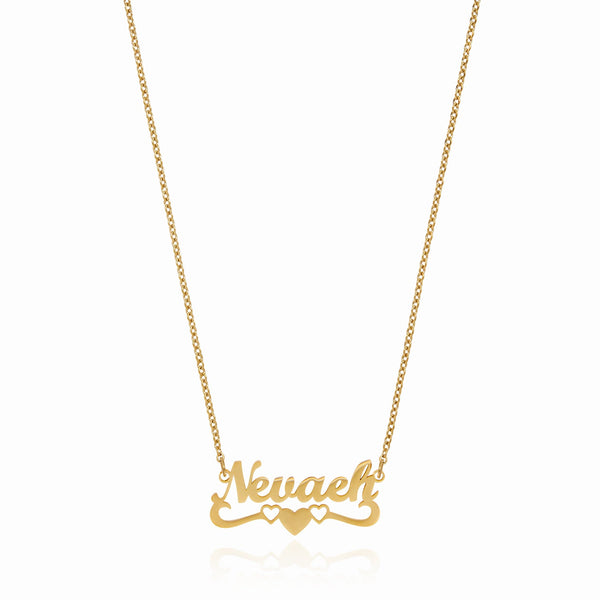 Customised Name Pendant Chain - (Font 7)