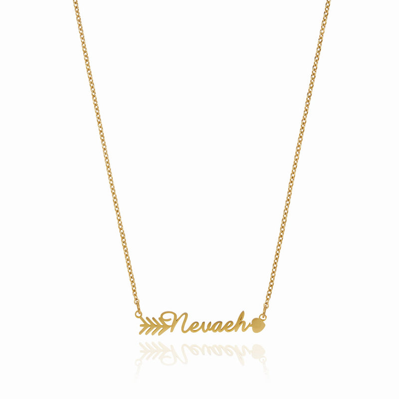 Customised Name Pendant Chain - (Font 9)