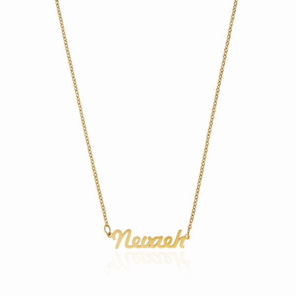 Customised Name Pendant Chain - (Font 11)