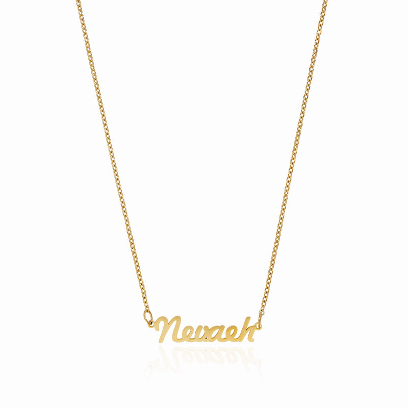 Customised Name Pendant Chain - (Font 11)