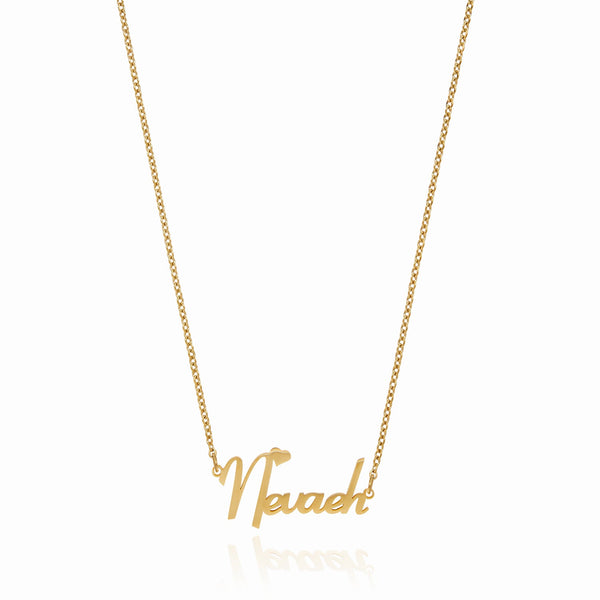 Customised Name Pendant Chain - (Font 12)
