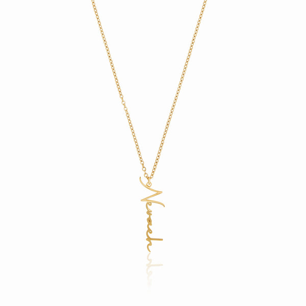 Customised Name Pendant Chain - (Font 14)