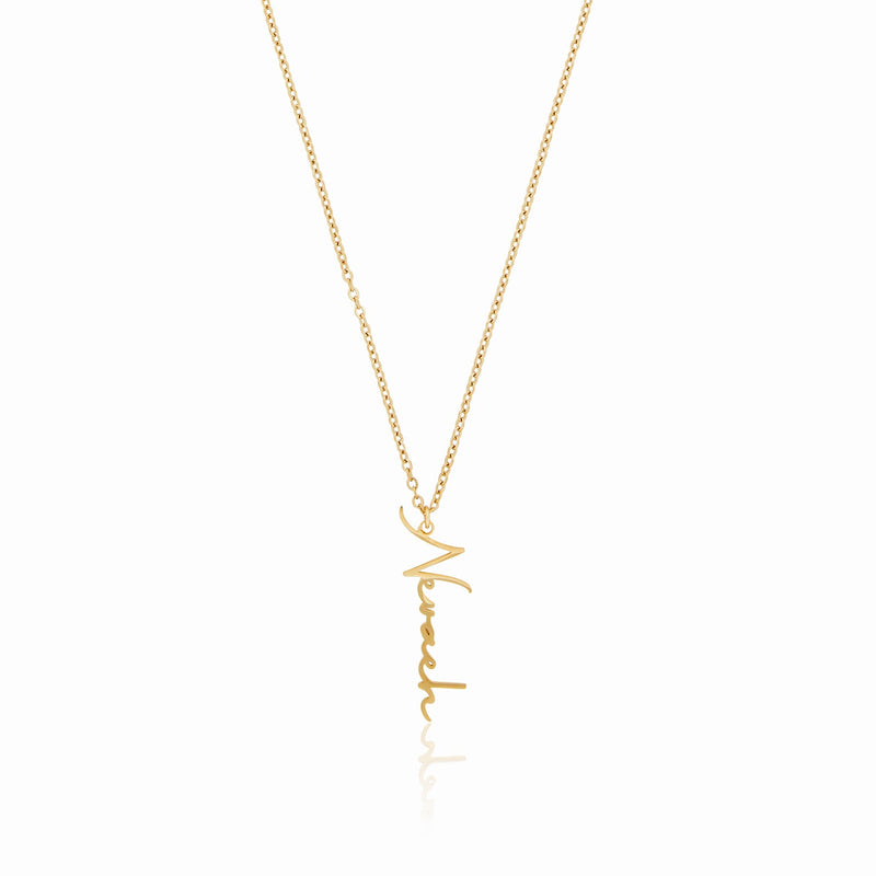 Customised Name Pendant Chain - (Font 14)