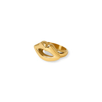 Lèvres Ring - Gold