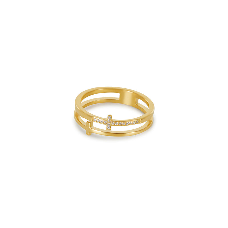 Zion Stone Ring - Gold