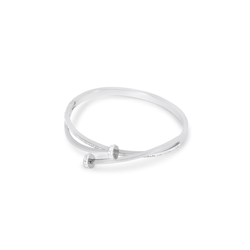 Nail Stone Bracelet - Silver