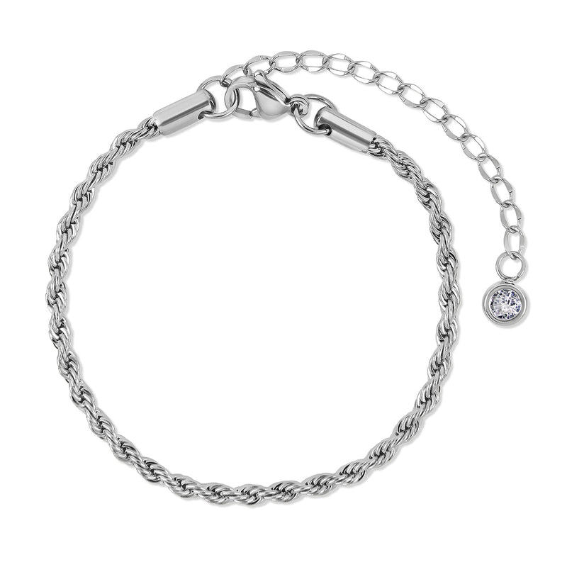 Essential Bracelet Stack 1 - Silver