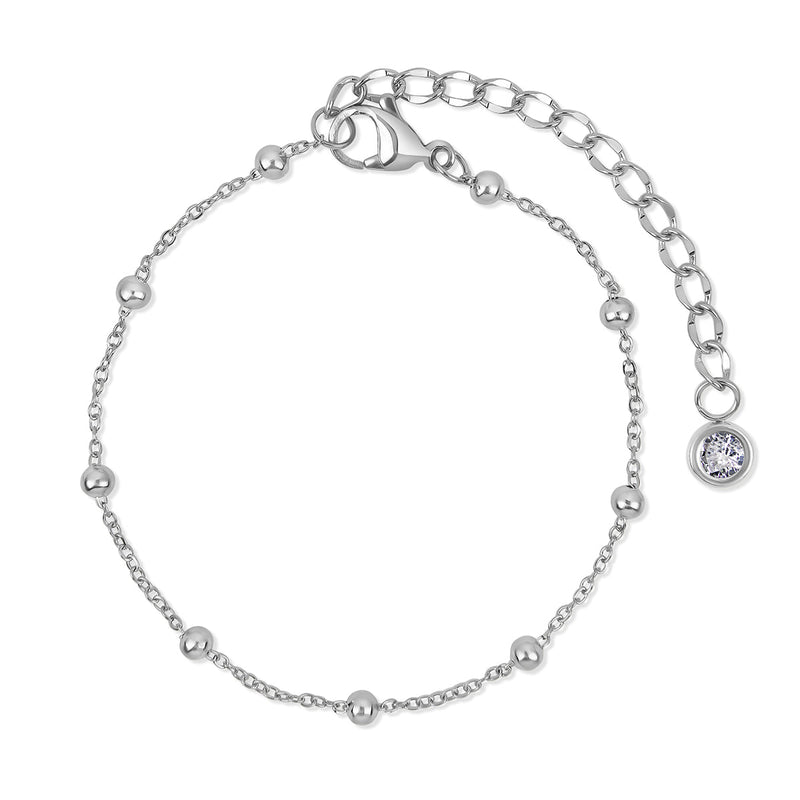 Essential Bracelet Stack 1 - Silver