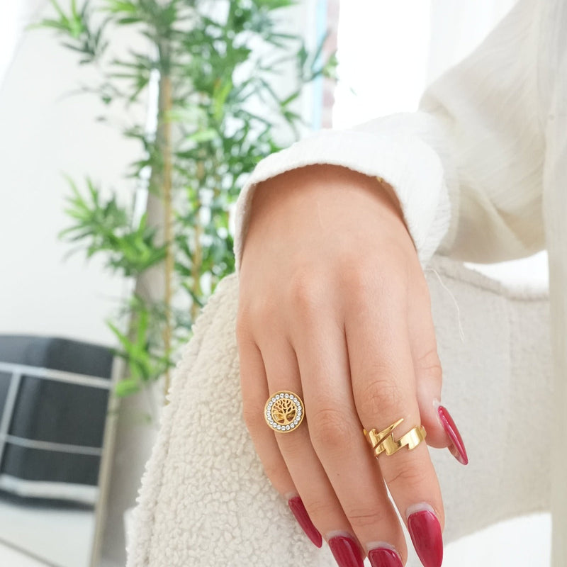 Bolt Ring - Gold