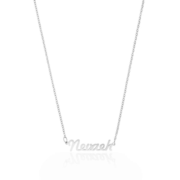 Customised Name Pendant Chain - (Font 11)