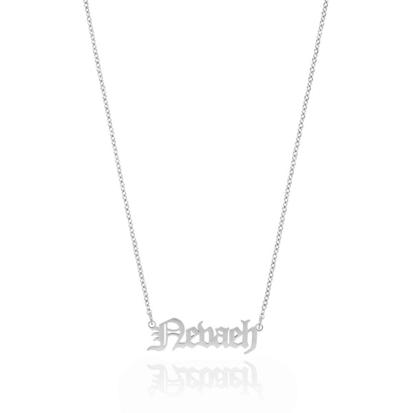 Customised Name Pendant Chain - (Font 5)