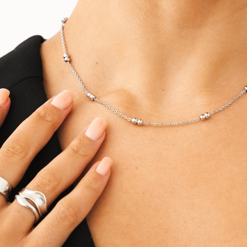 Sculpture Adjustable Ring - Silver