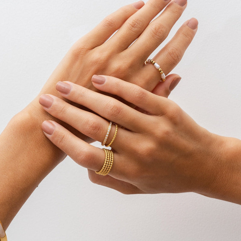 Larissa Layered Ring - Gold