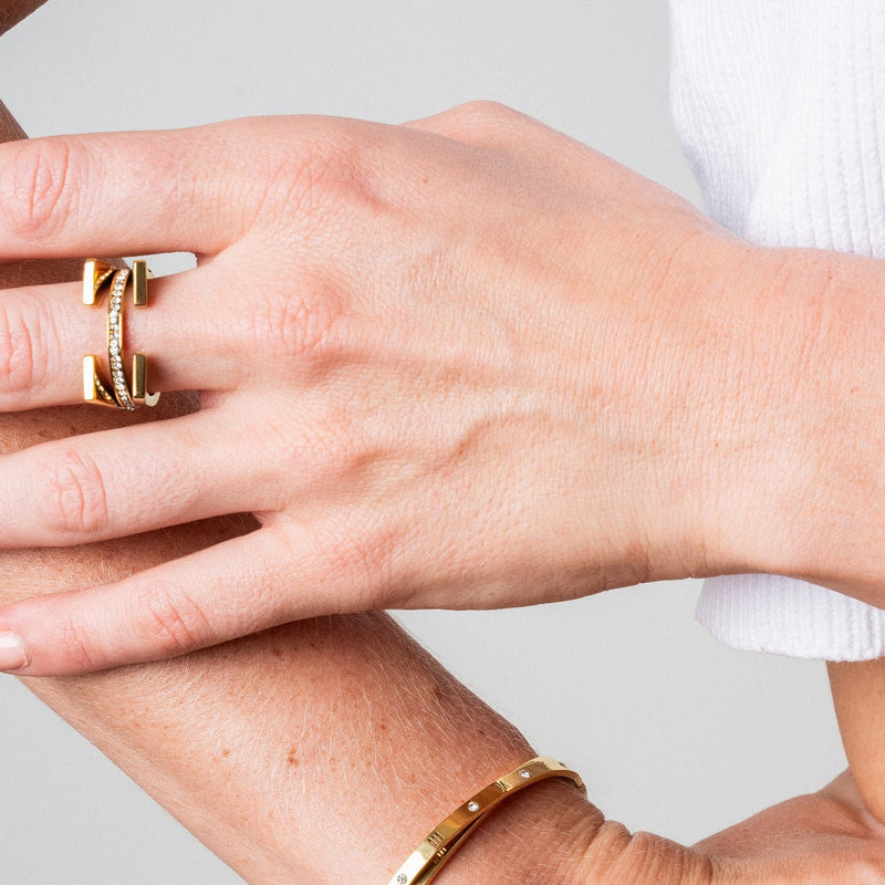 Tuscany Stone Ring - Gold