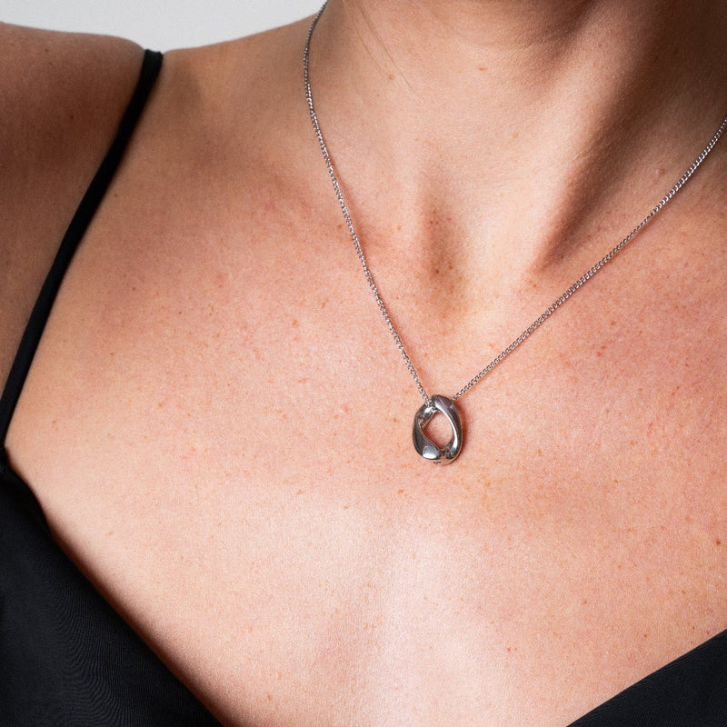 Pyroni Pendant Necklace - Silver