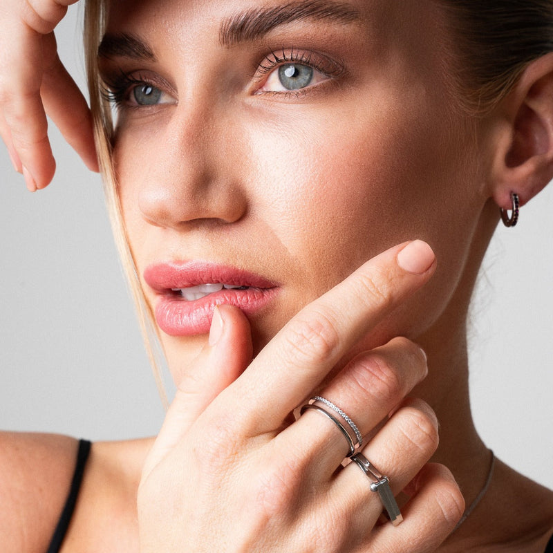 Vienna Double Ring - Silver