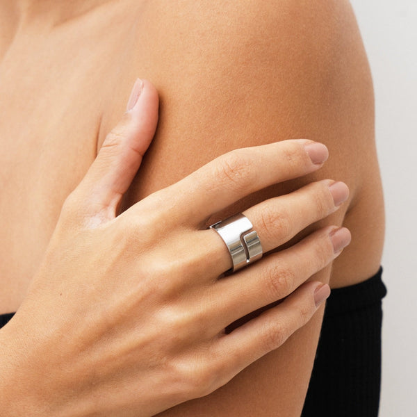 Marni Chunky Ring - Silver