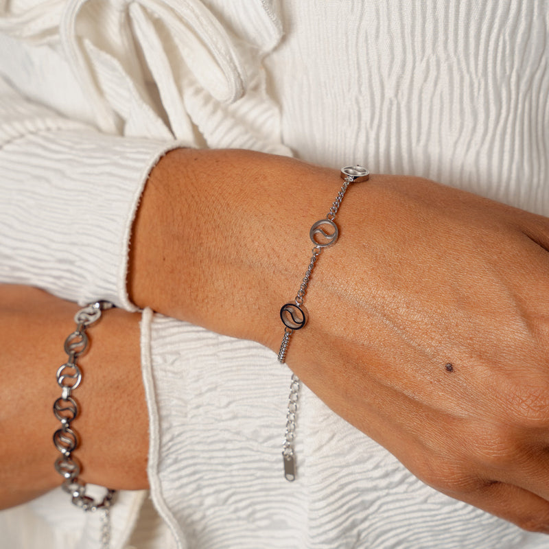 Sierra Pendant Bracelet - Silver