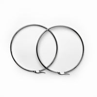 Hoop Earrings - Silver