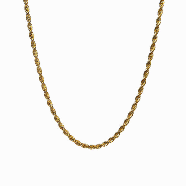 Rope Necklace - Gold