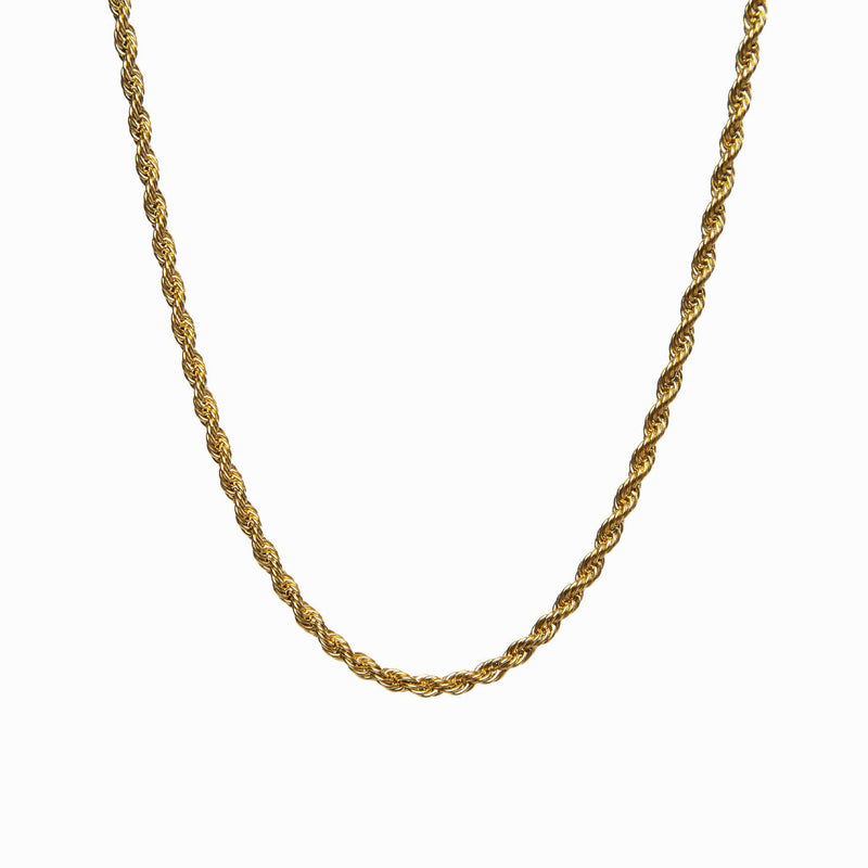 Rope Necklace - Gold